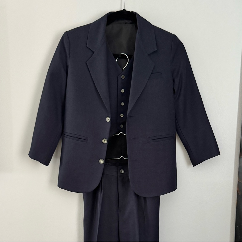 Classic Navy Boy’s 3 Piece Suit